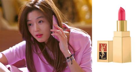 ysl korean drama lipstick|cheon song yi lipstick.